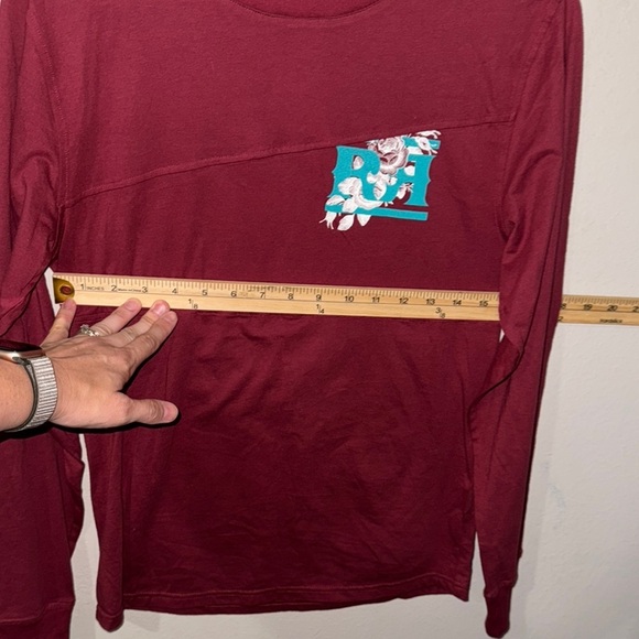 Rock Revival Long Sleeve men’s small t-Shirt with Floral Pocket - Picture 6 of 9